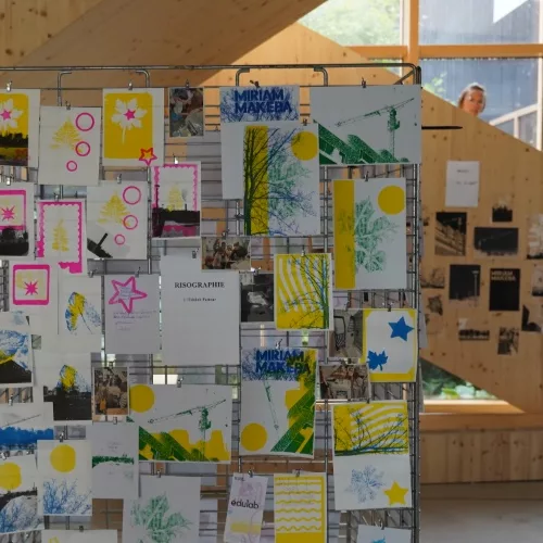 Création d&rsquo;affiche sur le quartier de la plaine de Baud - Édulab Pasteur