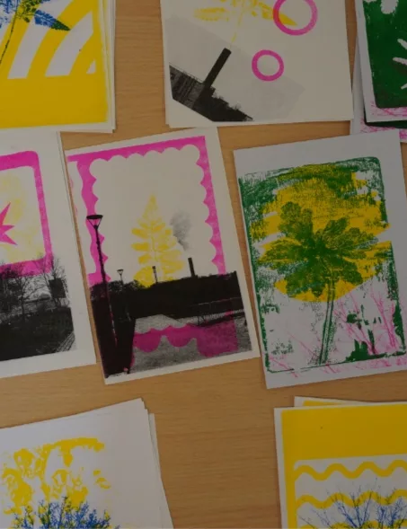 Création d&rsquo;affiche sur le quartier de la plaine de Baud - Édulab Pasteur