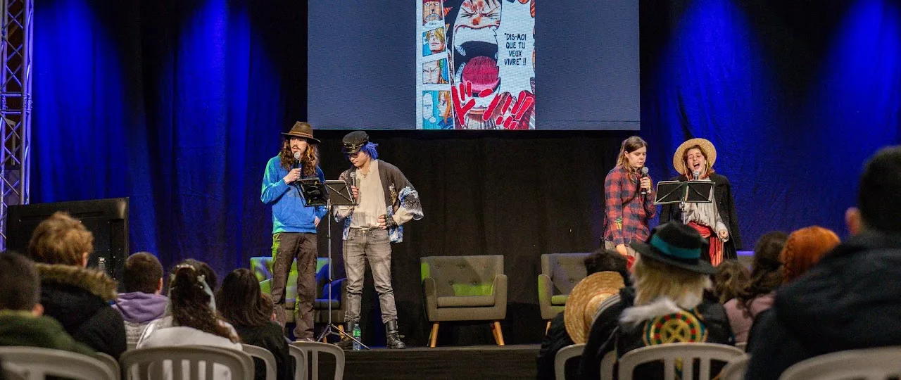 Atelier doublage manga avec Morioh Show - Édulab Pasteur